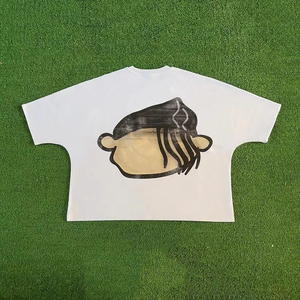 เสื้อยืดทรงบ็อกซี่พิมพ์ลายดิจิทัล แขนสั้น คุณภาพสูง ไซส์ใหญ่พิเศษ สำหรับผู้ชาย ผ้าฝ้าย 100% เป็นมิตรกับสิ่งแวดล้อม รับผลิตจำนวนมากตามสั่ง - Product Image 6