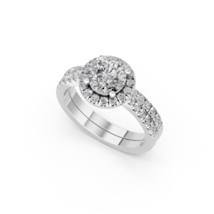Bague en argent 925 avec diamant de laboratoire pour femme, certifiée IGI, fabricant de bijoux fins éthiques RJC ODM OEM, vente en gros E201139_WB300947 - Product Image 1