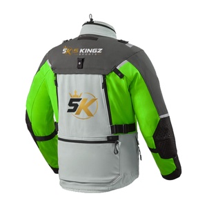 Chaquetas de Motociclismo para Carretera y Todoterreno, Impermeables, Resistentes al Viento, Protección para las Cuatro Estaciones, 100% Poliéster, Ropa de Motociclista - Product Image 3