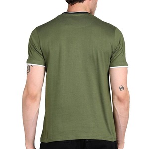 T-shirt décontracté pour homme - Anti-rides et respirant, 180g polyester, manches longues, fabriqué en usine - Product Image 3