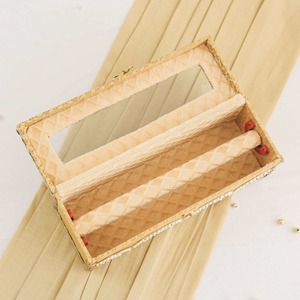 Designer Bridal Trousseau <b>Box</b> Wedding Gift Hamper <b>Makeup</b> Jewelry Storage Organizer Shagun Packing Trunk Case Storage Organizers - Product Image 6