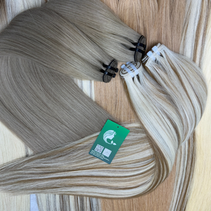 Venta al por mayor Super doble dibujado Raw proveedor de cabello vietnamita, hueso recto trama extensión de cabello humano, cutícula alineada trama del pelo - Product Image 3