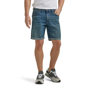 Pantalones Cortos de Mezclilla para Hombre, Diseño Personalizado a la Moda, Lavados, Casuales, Elegantes, Talla Grande, para Verano - Product Image 1