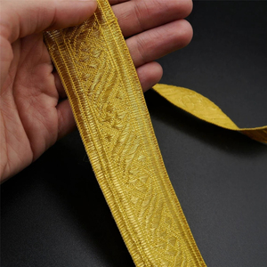 Trenzas Metálicas de la Mejor Calidad con Diseño en Relieve, Trenzas Nuevas Personalizadas para Coser, Decoración de Ropa, Adornos para Prendas - Product Image 4