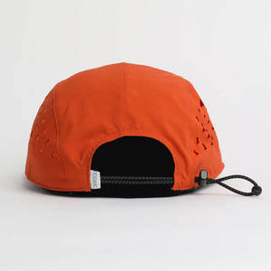 Wholesale Adjustable Size <b>Plain</b> 5 Panel <b>Caps</b> Two Tone Foam Mesh Camp Hat Unstructured Breathable Adjustable Common Running <b>Caps</b> - Product Image 5