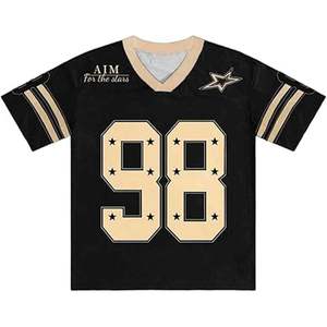 Camisetas gráficas extragrandes de jersey para hombre, camisetas casuales con cuello en V, ropa de calle, top de verano - Product Image 1