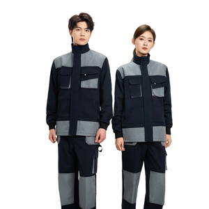 Ensemble de vêtements de travail haute visibilité pour hommes, multi-poches, multicolores, protection au travail, personnalisation, vêtements de travail - Product Image 2