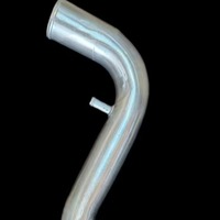 Ensemble de tuyaux d'admission d'air AF vers TC, tuyau courbé en acier inoxydable pour système d'admission de moteur automobile, usine OEM ODM