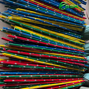 Wholesale Wooden <b>Handle</b> Broomsticks Natural Eucalyptus Mop Stick Portable Wood Mop Stick 100% Wood for Toilet Indoor Cleaning - Product Image 4