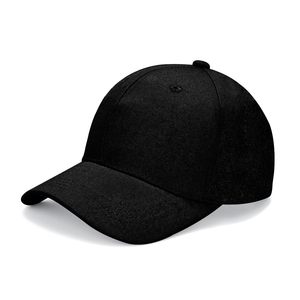 Gorra de Béisbol Negra Unisex de 6 Paneles, Ajustable, 100% Algodón Twill, Color Sólido, Gorra Casual para Adultos, Cuatro Estaciones - Product Image 5