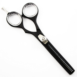 Ciseaux de coiffure professionnels de qualité salon, 6 pouces, revêtement titane, finition poudrée, en acier inoxydable, tranchants - Product Image 5