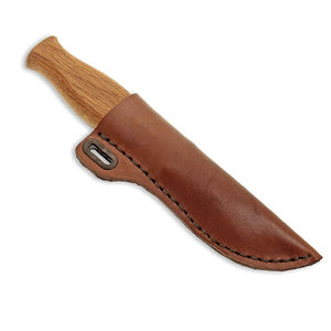 Étui à couteau en cuir durable pour couteau de chef, couteau de chasse et couteau utilitaire d'extérieur avec fixation sécurisée à la ceinture - Product Image 5