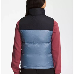 Chaleco acolchado de lona para mujer, diseño moderno, ropa de abrigo personalizada de invierno, chaleco sin mangas, abrigo acolchado para mujer - Product Image 3