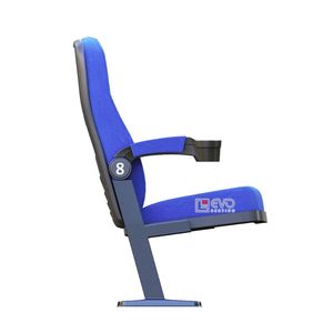 เก้าอี้โรงภาพยนตร์ไฟฟ้าแบบปรับเอนได้สำหรับโฮมเธียเตอร์หรือโรงภาพยนตร์พร้อมที่วางแก้วเก้าอี้ใน EVO5605H - Product Image 4