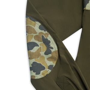 Camisas de pesca de caza al aire libre de manga larga de lona transpirable 100% poliéster para tecnología estampado personalizado Camo Unisex - Product Image 3