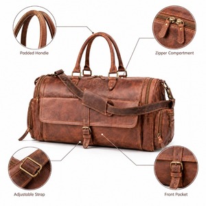 Handmade Genuine <b>Leather</b> Messenger <b>Bag</b> Crossbody Laptop Work Office Travel Unisex Business <b>Small</b> Sport Satchel Luxury Premium - Product Image 2