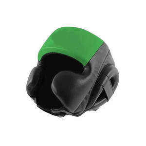 Protector de Cabeza de Alto Rendimiento en Verde Neón y Gris Carbón - Protección Estructural Flex-Contour - Equipo de Entrenamiento de Alta Visibilidad - Product Image 1