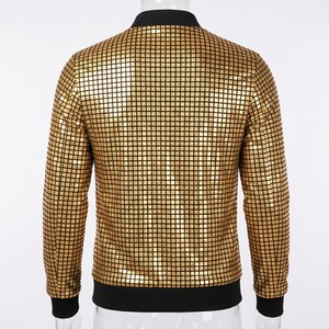 Chaqueta Bomber para Hombre, Clásica, Casual, Ligera, Cómoda, con Cierre Frontal, Forro de Sherpa, Resistente al Viento, para Viajes y Uso Diario - Product Image 3