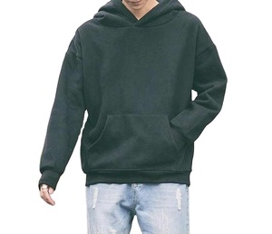 Premium Men's Pullover Hoodie Cotton Fleece Digital Printing Customizable Warm Casual for Gym Training Streetwear Winter Wear - Product Image 4