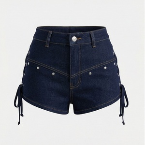 Pantalones Vaqueros de Color Personalizado para Mujer, Minipantalones Cortos de Mezclilla, Estilo Delgado, Ropa Casual de Verano, Moda Urbana - Product Image 1