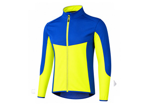 Veste de cyclisme réversible pour homme, fermeture éclair intégrale, coupe-vent, séchage rapide, écologique, manches longues, VTT, vêtements de sport OEM, grandes tailles - Product Image 4