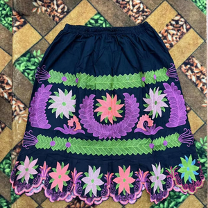 Customized <b>top</b> selling new design Women Pleated Skirt Custom Slim Short Design Embroidery Decoration Breathable New Fashion - Product Image 1