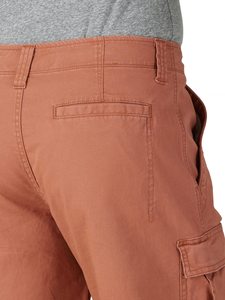 Men's Cargo Shorts Solid Color Mid Waist Cotton Canvas Casual Bermuda Shorts With Pockets Breathable Button Fly - Product Image 5