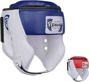 Protector de Cabeza para Boxeo FARABI, Casco Protector de Espuma con Cierre de Velcro para Adultos, Uso Deportivo, Casco de Artes Marciales XXL, Taekwondo - Product Image 1