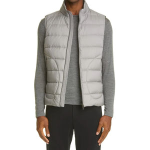 Gilet matelassé pour homme de haute qualité, respirant, écologique, décontracté, chaud et épais pour l'hiver, anti-rides, 220g, polyester/nylon - Product Image 2