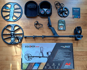 Nuevo Detector de Metales Plegable Multifrecuencia Original EquinoxXX 900 para Adultos, Paquete con Bobina EQX 15 - Product Image 1