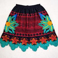 Últimos diseños hawaianos, faldas con bordados polinesios, personalizadas, de alta calidad, para mujer, tradicionales, de poliéster y spandex, micronesianas