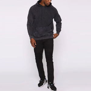 Sweat à capuche vintage pour homme de haute qualité, délavé à l'acide, avec logo personnalisé, best-seller pour l'hiver, prix raisonnable, anti-rétrécissement, motif lettres - Product Image 6