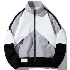 High-Quality <b>Men</b> Windbreaker <b>Jacket</b> Lightweight, Breathable, and Waterproof Tracksuit <b>for</b> Outdoor and Casual Wear - Product Image 1