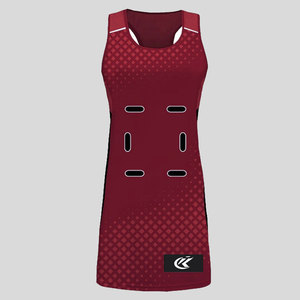 High Quality Customized Breathable Sports Netball Jersey with Lightweight Feel for <b>Matches</b> - Product Image 6