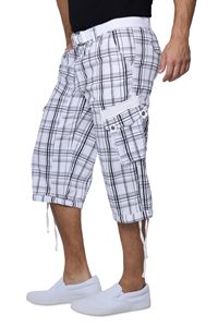 Shorts de plage décontractés amples d'été pour hommes et femmes, en polyester 100% respirant, léger, uni, coloré, brodé, à taille élastique - Product Image 2