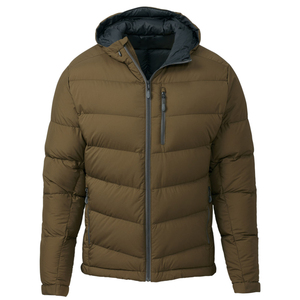Top Trending <b>Waterproof</b> Solid Zip Puffer <b>Jacket</b> Custom Winter <b>Warm</b> Quilted High Street Washed Unisex Stand Collar Hooded <b>Jackets</b> - Product Image 1
