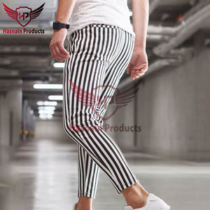 Pantalons décontractés élégants pour hommes pour les affaires et les loisirs-Design tendance des usines chinoises-Vêtements confortables pour le bureau et la maison - Product Image 4