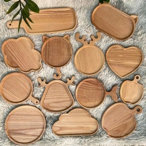 Bandeja Otomana Decorativa de Madera Hecha a Mano - Bandeja Grande de Madera para Servir con Asa para Mesa de Centro - Logotipo Personalizado Vietnam - Product Image 6