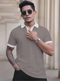 ผ้าถักวาฟเฟิลพรีเมียมสำหรับผู้ชาย |   เสื้อเชิ้ตผ้าฝ้ายเนื้อวินเทจ |   เสื้อผ้าลำลองแบรนด์หรูสั่งทำพิเศษ |   เสื้อยืดตัดเย็บด้วยผ้าตัดกันคุณภาพสูง - Product Image 2
