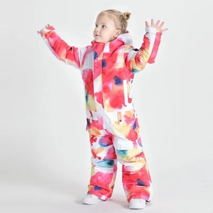 New Kids Heated Zipper Hooded Ski Jumpsuit Breathable Waterproof Quick Dry Jacket Unisex Outdoors Skiing <b>Snow</b> Sports <b>Children</b> - Product Image 4