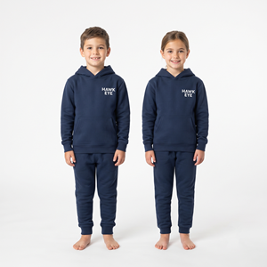 Personalized Kids Cotton Fleece Hoodie and <b>Jogger</b> <b>Set</b> Two Piece Children Casual Tracksuit Outfit for Kids - Product Image 1