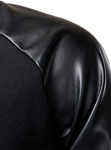 เสื้อแจ็คเก็ตเบสบอลแบบวาร์ซิตี้สำหรับผู้ชาย ตัดเย็บตามสั่ง ปักลายวินเทจ ป้องกันลมหนาว ผลิตจากโพลีเอสเตอร์/ผ้าฝ้าย ติดกระดุมแป๊ก - Product Image 5