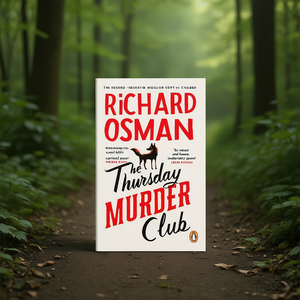 The Thursday Murder Club by Author Richard Osman <b>Paperback</b> Custom Softcover <b>Book</b> Printing - Product Image 3