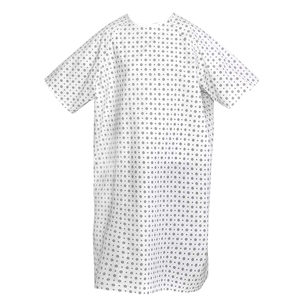Bata de paciente personalizada para hospital, bata de paciente reutilizable, bata de hospital de polialgodón, bata de examen médico, cómoda de llevar - Product Image 5
