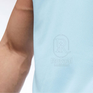 Camiseta sin mangas transpirable para hombre de marca privada al por mayor, la más vendida para gimnasio. - Product Image 4