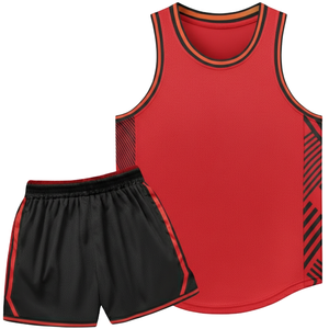 Ensemble d'uniformes de basketball pour femmes de qualité compétition, maillot et short personnalisés par sublimation, sans manches, pour l'entraînement sportif féminin - Product Image 2