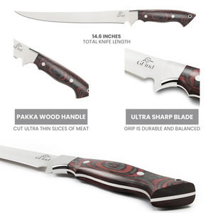 Cuchillo de Chef de Acero Inoxidable de Alta Calidad, Cuchillo de Cocina Multiusos para Cocinar a Diario, Preparación de Alimentos y Uso Profesional - Product Image 4