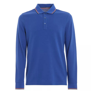 Camisa Polo Bordada Personalizada para Hombre, Ropa Casual de Lujo, Algodón Transpirable, Tendencia Europea, Proveedor Mayorista - Product Image 5