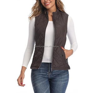 Chaleco Acolchado Ligero Sin Mangas, Impermeable y Cortavientos, 100% Poliéster, Ropa de Abrigo de Invierno para Hombre, Estilo Formal - Product Image 1