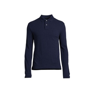 Pull à col haut imprimé à manches courtes pour homme, 100% coton respirant, coupe classique, décontracté, vert olive uni, jersey 220g - Product Image 2